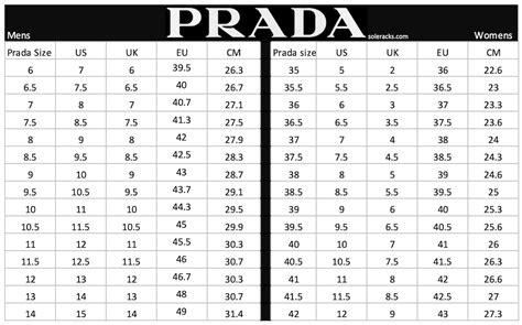 prada mens sizing|Prada shoe sizing chart.